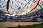 Los Angeles’ World Cup stadium awaits new grass pitch 30 days before its first match