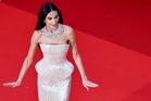 Demi Moore turns heads on red carpet as she steps out at Cannes Film Festival