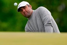 Scottie Scheffler shares PGA Championship lead as Aronimink bites back at Rory McIlroy