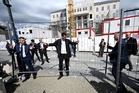 Hungary's new PM symbolically removes fences erected around Orbán's former offices
