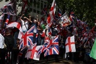 Tommy Robinson march latest: Police arrest dozens as tens of thousands join rival London protests
