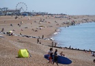 Tragedy as man dies on packed UK beach during heatwave