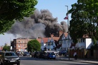 Fire crews tackle blaze at Jewish supermarket in Golders Green