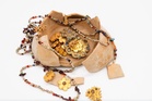 Clay pot buried by Mecca pilgrim found to contain gold, silver and gem-encrusted jewellery
