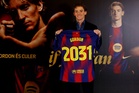Anthony Gordon signs five-year Barcelona deal as he completes blockbuster move from Newcastle