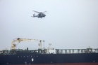 Macron says French Navy, backed by the UK, intercepted a sanctioned tanker from Russia