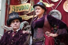 Photos show airship captains and Victorian inventors flocking to a New Zealand steampunk festival