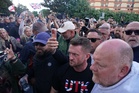 Tommy Robinson begs for donations after being detained at Heathrow airport