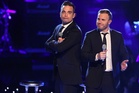Lulu concert sees Robbie Williams and Gary Barlow reunited on stage once again