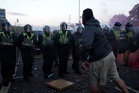 11 police officers hurt after protests over Henry Nowak’s murder turn violent