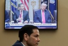 Rubio claims Trump never sleeps - then is shown a clip of the president with his eyes closed