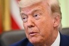 Trump gives surprise Oval Office briefing after being holed up for a week