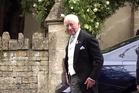 Royal fans cheer as King, Queen, William and Kate arrive for Peter Phillips’ wedding