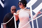 Kim Kardashian brutally snubs Martin Brundle during Monaco grid walk