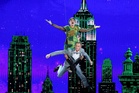 Pink dazzles Tony Awards audience with Neil Patrick Harris stunt and a show-stopping Moulin Rouge! medley