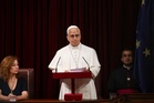 In first papal speech to Spanish parliament, pope demands respect for migrants and international law