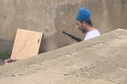 Henry Nowak’s killer Vickrum Digwa seen brandishing ‘gun’ in back garden in footage filmed three years before student’s murder