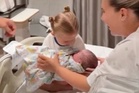 Molly-Mae Hague shares moment Bambi first meets baby sibling in adorable gender reveal