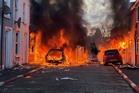 Leaders call for calm as violence flares following Belfast knife attack