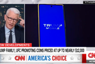 CNN star loses it on air over Trump gold phone and other branded merch: ‘Where does he find the time?’