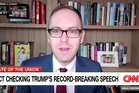 CNN pushes back on claims that it sidelined its fact checker to appease Trump