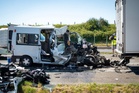 Horror motorway crash in Hungary leaves seven dead and two injured
