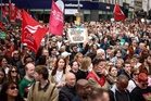 Thousands attend Belfast anti-racism rally after days of violent protests