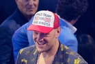 Tyson Fury shows up at White House UFC fight in ‘Donald Trump for Prime Minister’ cap