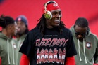 Chiefs’ Rashee Rice bolts from reporters after being released from 30-day jail stint