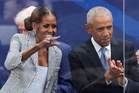 The Clintons, Bidens and Bush attend star-studded Obama Presidential Center grand opening