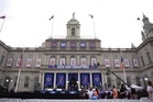 NYC officials roasted for embarrassing error with Knicks banners during victory parade