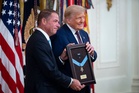Trump says he wanted to award himself nation’s highest military honor