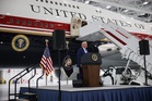 Trump brags about his color scheme for Air Force One as he unveils $400M plane from Qatar