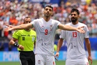 Belgium v Iran LIVE: Mehdi Taremi goal ruled out by VAR after Iranian national anthem loudly booed