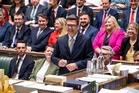 Burnham laughs off Monty Python heckle as he’s sworn in as MP