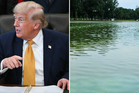 Trump boasts Reflecting Pool surface is knife-proof in resurfaced video