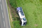 Wales bus crash latest: 19 injured after collision at roundabout in Carmarthenshire