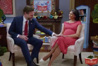 ‘Good to see you!’ JD Vance’s awkward knee-tap for wife Usha goes viral