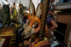 Will Red Grooms' whimsical, wonderful Tennessee Fox Trot Carousel ride again?