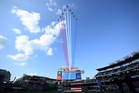 Why the iconic Red Arrows are flying in the US