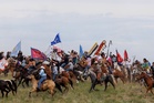 Native American tribes mark the 150th anniversary of the Battle of Little Bighorn, in photos