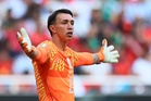 Fernando Muslera hauled off at half-time by Uruguay boss after howler against Spain