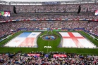 Where is England v Panama being played?