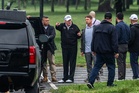 Trump rejoices that the ‘criminally made algae is gone’ at the reflecting pool after DC walkabout of his renovation projects