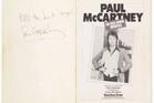 Paul McCartney book found at Oxfam charity shop sells for £1,000 at auction