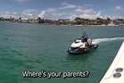 Florida police discover eight-year-old riding jetski on his own