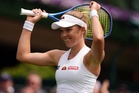 Katie Swan ends wait for British win at Wimbledon with best moment of her career