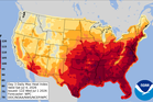 Extreme heat warning goes into effect with feels-like temps of 115F