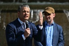 Pete Hegseth labels protesters ‘ingrates’ after relentless attempts to disrupt his event