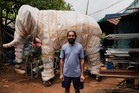 Robotic elephants draw crowds and controversy in some of India's Hindu temples
